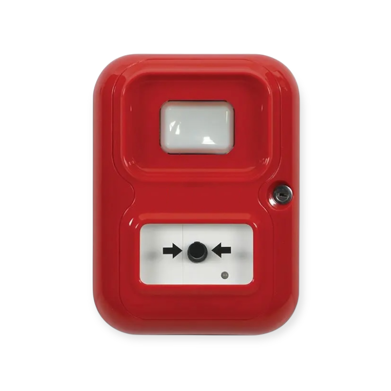 STI AP-3-RA stand-alone alarmsysteem handmelder met baken en licht