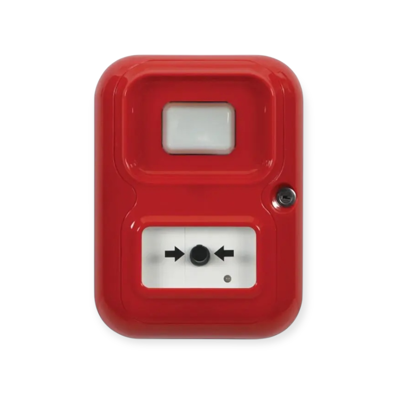 STI AP-4-RB stand-alone alarmsysteem handmelder met baken en licht