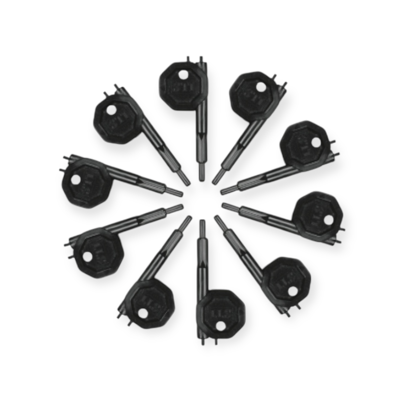 STI RP-K10 handmelder resetsleutels - 10 stuks