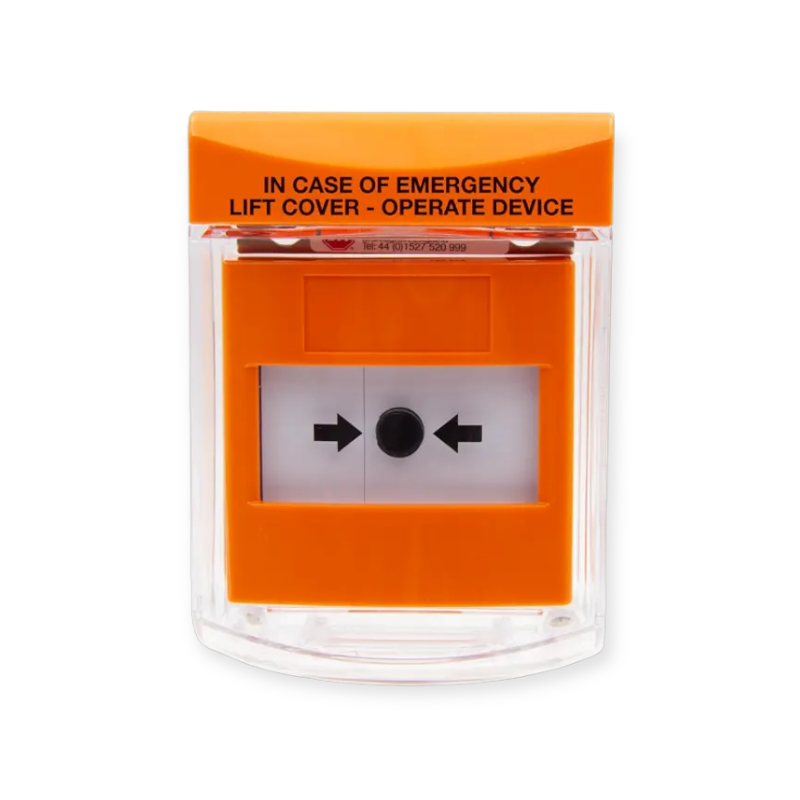 STI-6930-E mini stopper inbouw oranje