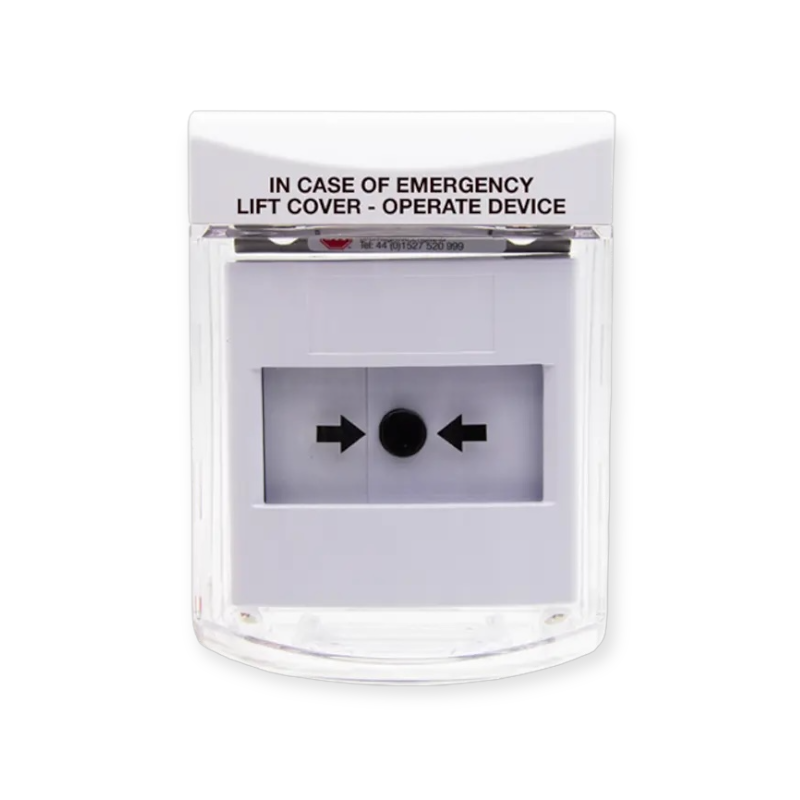 STI-6930-W mini stopper inbouw wit