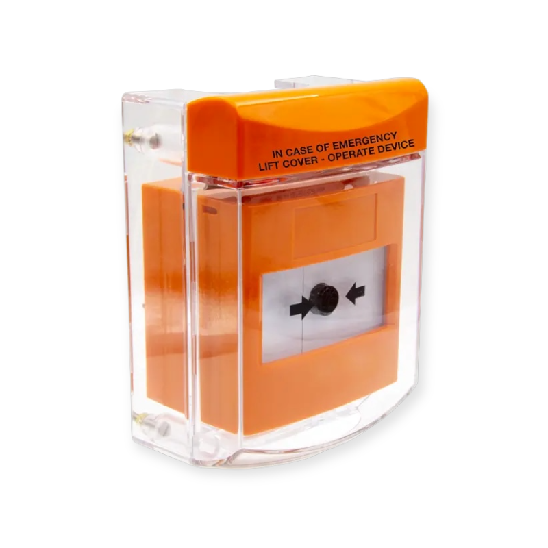 STI-6931-E oranje stopper opbouw montage