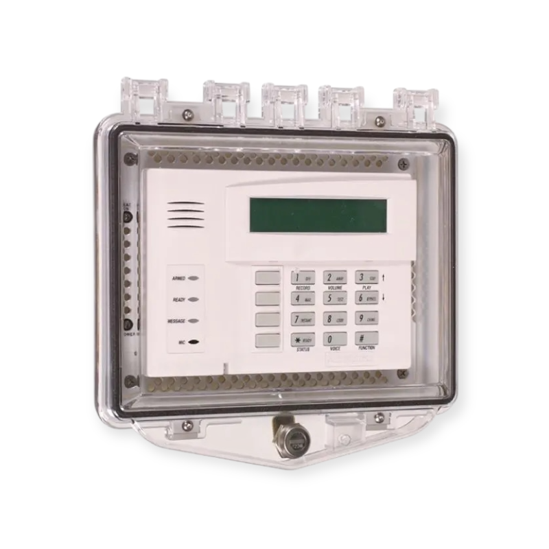 STI-7510F-HTR polycarbonaat verwarmde kast met sleutelslot