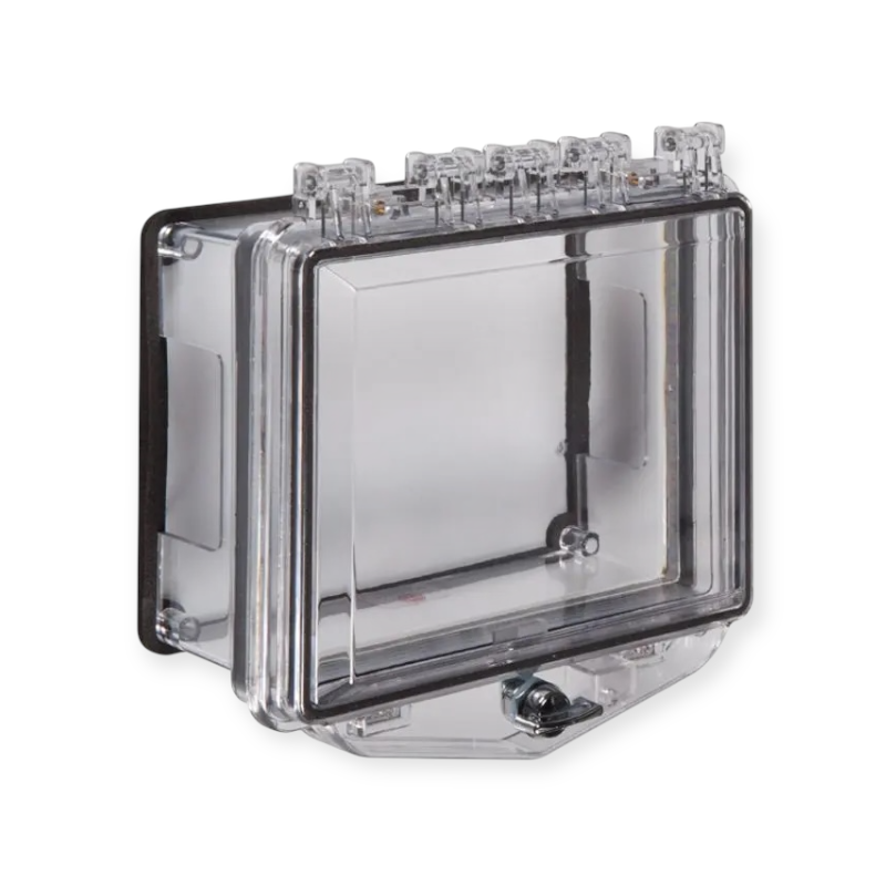 STI-7511D polycarbonaat kast met duimvergrendelingslot