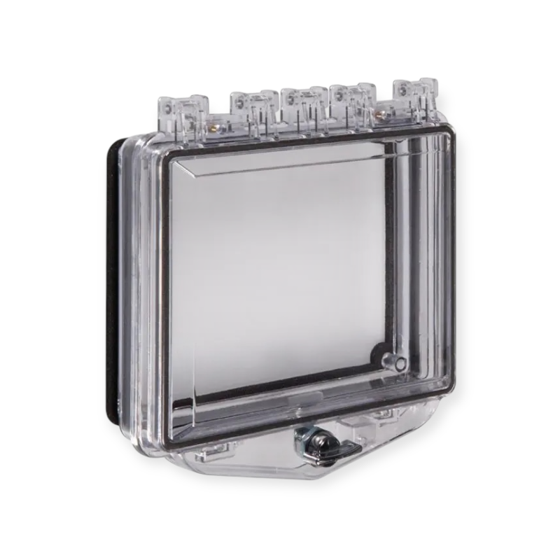 STI-7511E polycarbonaat kast met duimvergrendelingslot