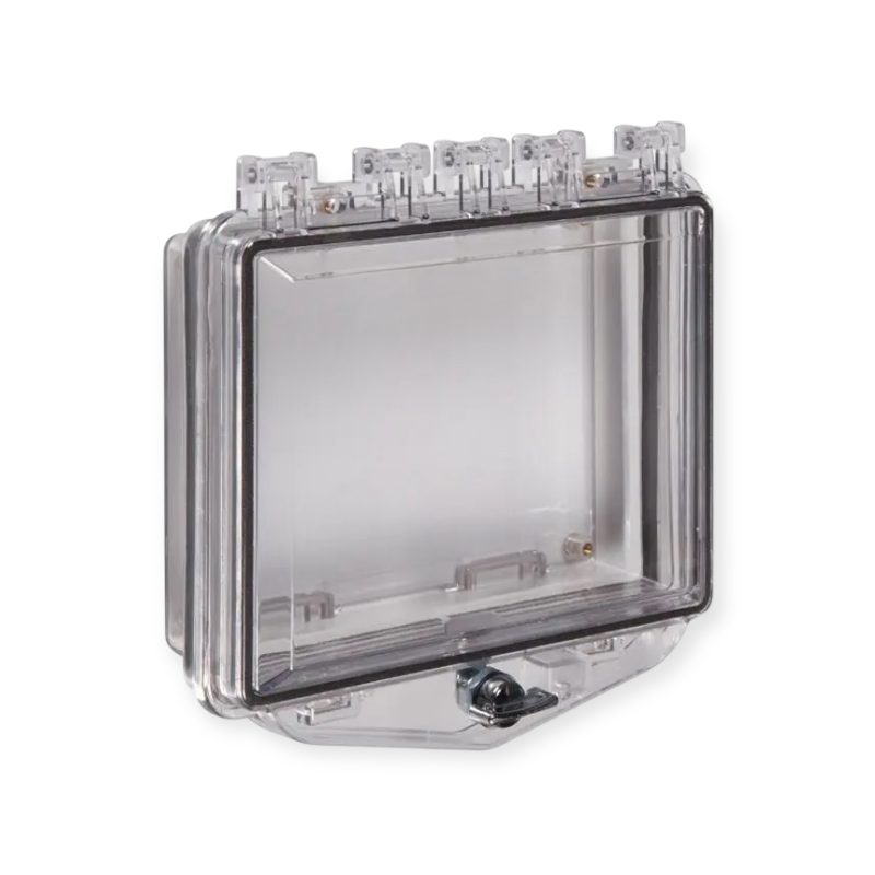 STI-7511F polycarbonaat kast met duimvergrendelingslot