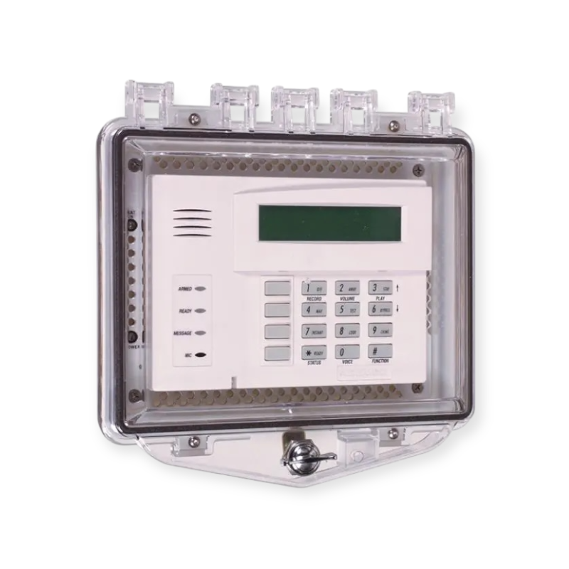 STI-7511F-HTR polycarbonaat verwarmde kast met vleugelmoer vergrendeling