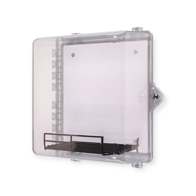 STI-7531MED AED beschermkast met montageplaat