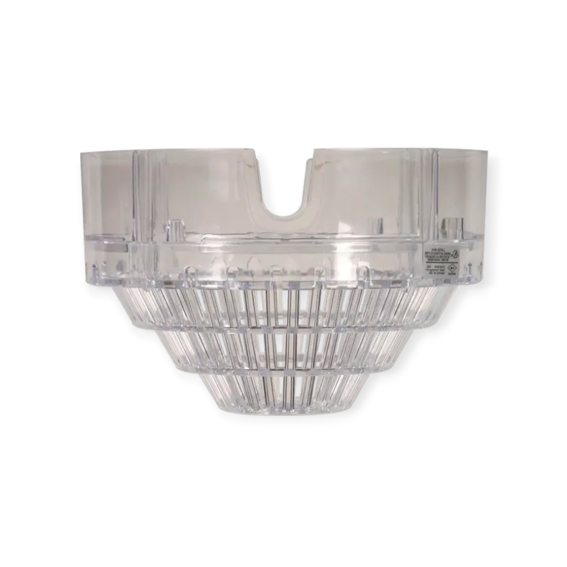 STI-8130 beschermkap t.b.v. rookmelder, incl. opbouwrand 50 mm