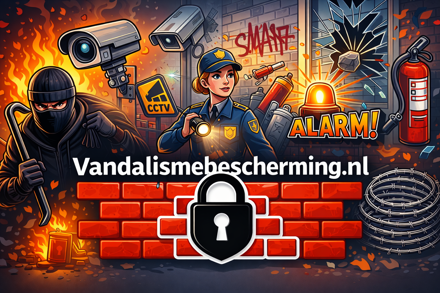 Vandalismebescherming voorkom schade
