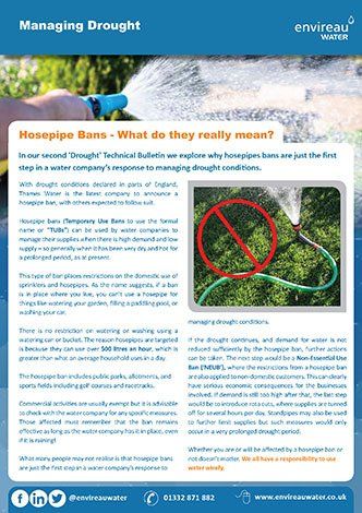 Hosepipe Bans - What do they really mean?