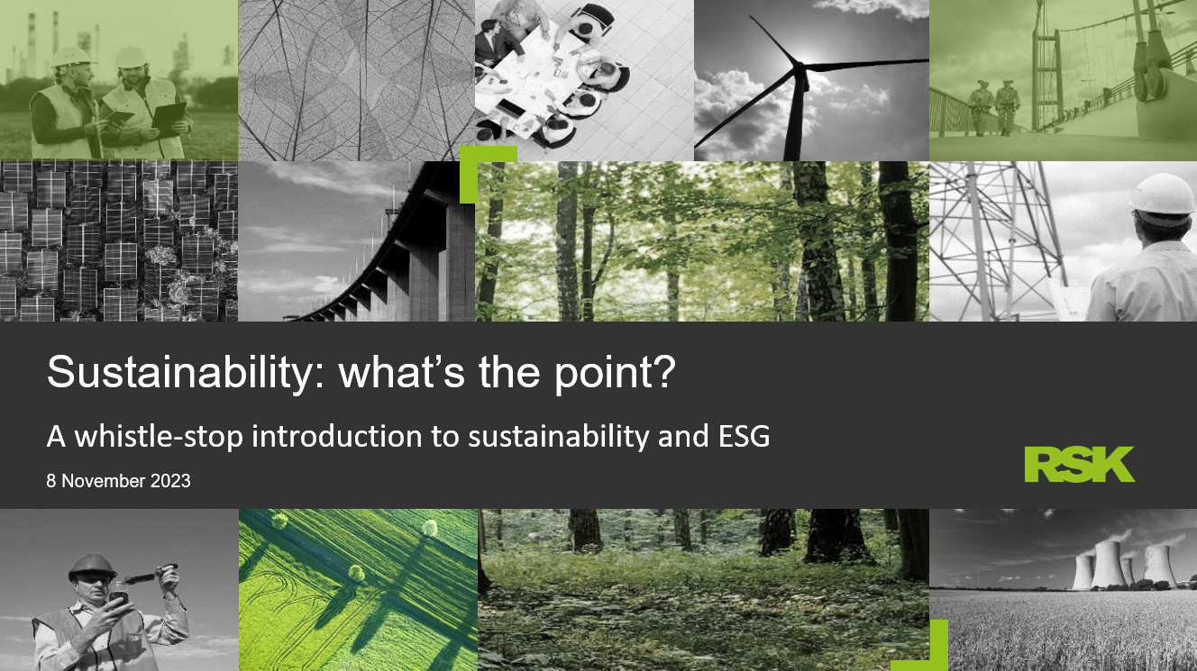 Keynote: Sustainability: The Only Way Forward
