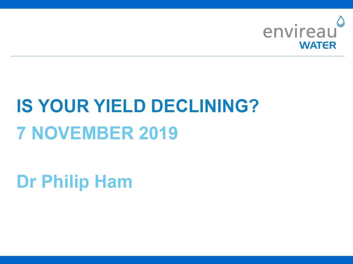 Is Your Yield Declining?