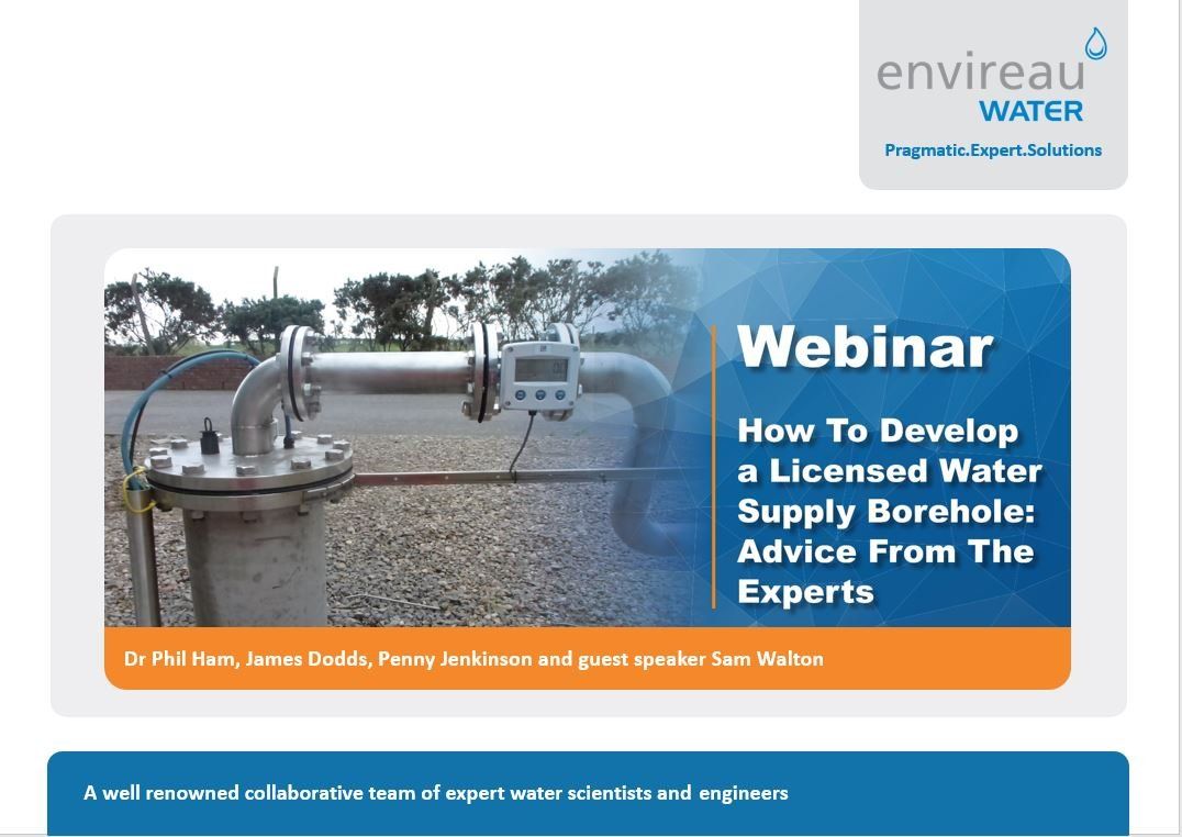 How To Develop a Licensed Water Supply Borehole: Advice From The Experts