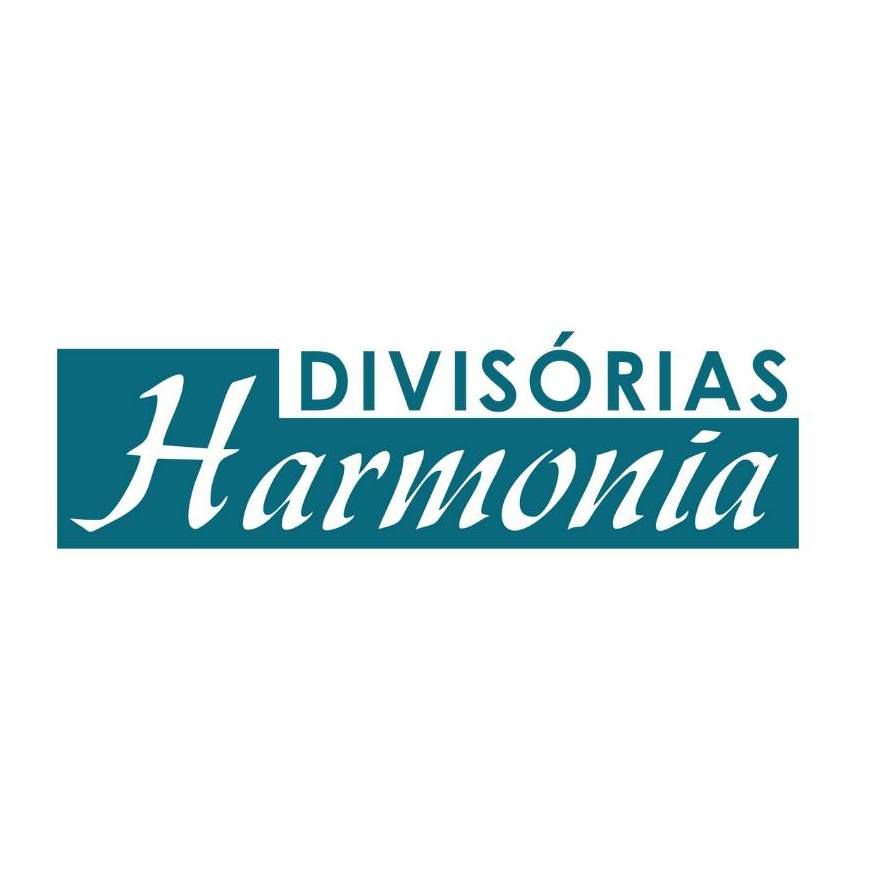 Um logotipo para uma empresa chamada divisorias harmonia