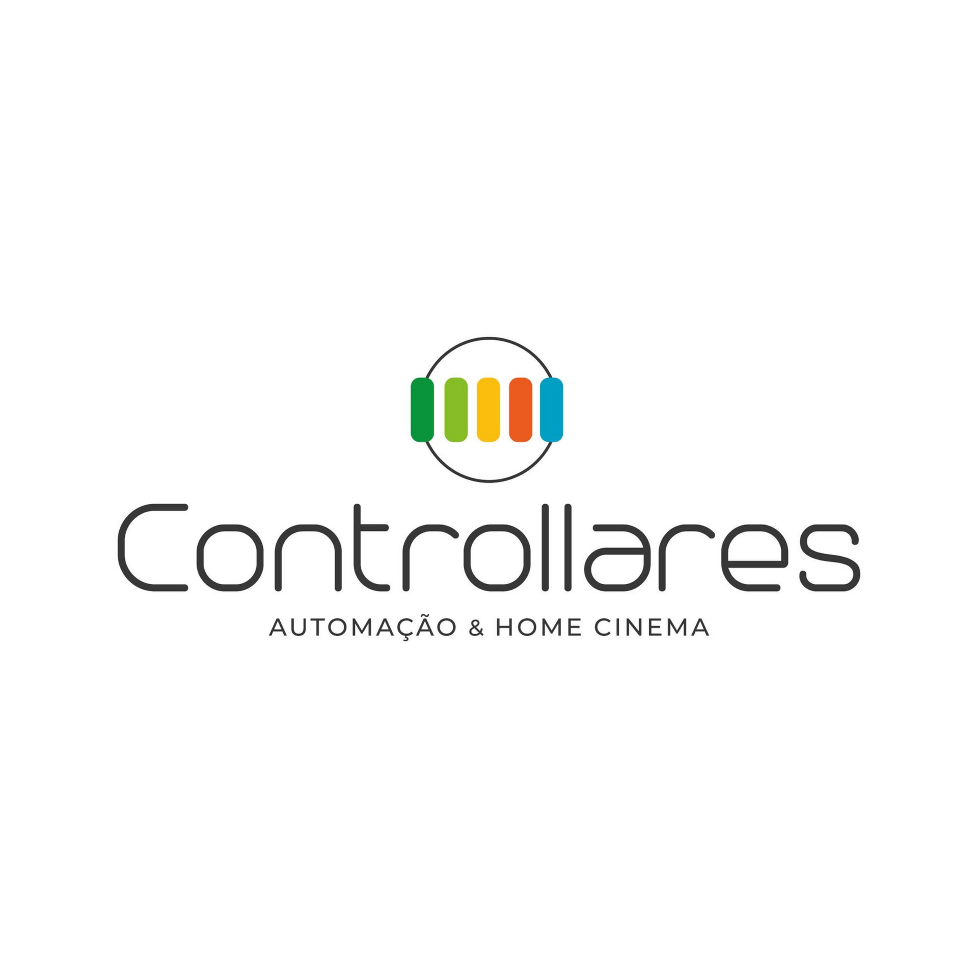 Um logotipo para uma empresa chamada controlleres em um fundo branco.