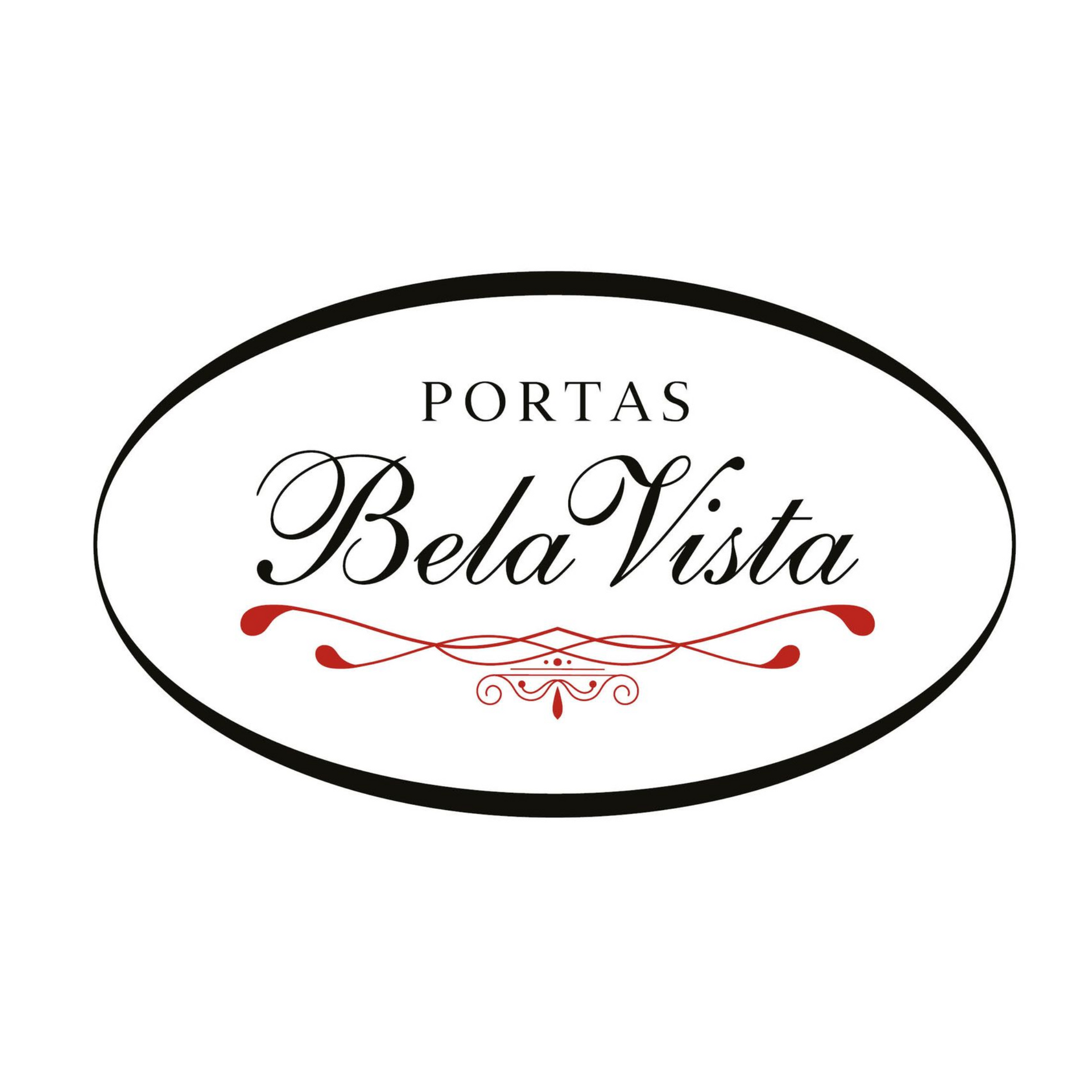 A logo for portas bela vista on a white background.