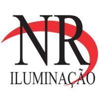 É um logotipo para uma empresa chamada nr iluminacao.