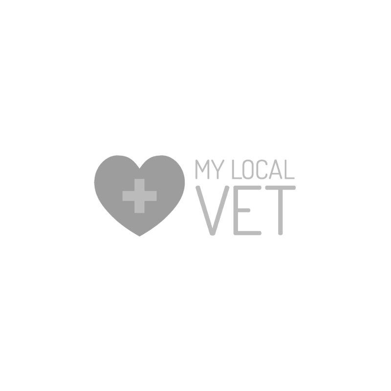 The logo for my local vet shows a heart with a cross on it.