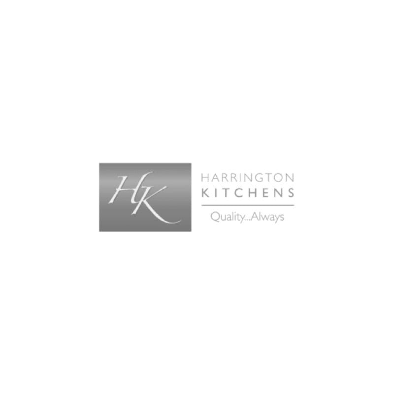 The logo for harrington kitchens quality always