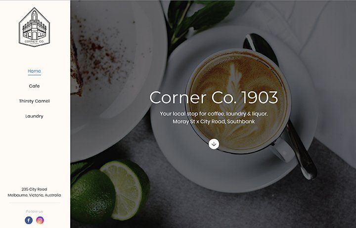 Corncer Co Website