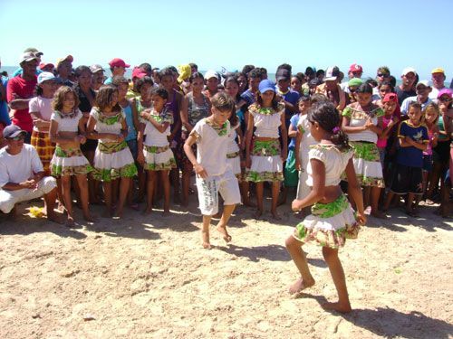 Ver uma apresentação da Dança do Coco