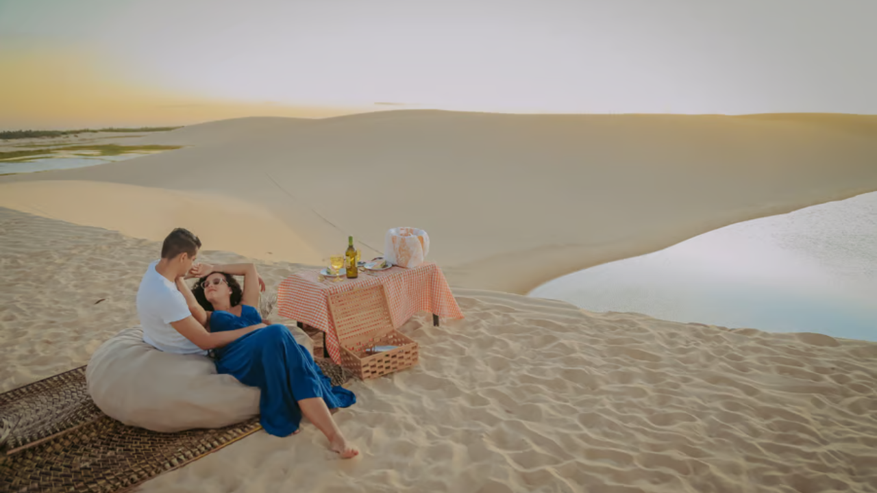 Piquenique nos Lençóis Cearenses