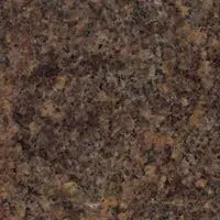 A close up of a brown granite counter top.