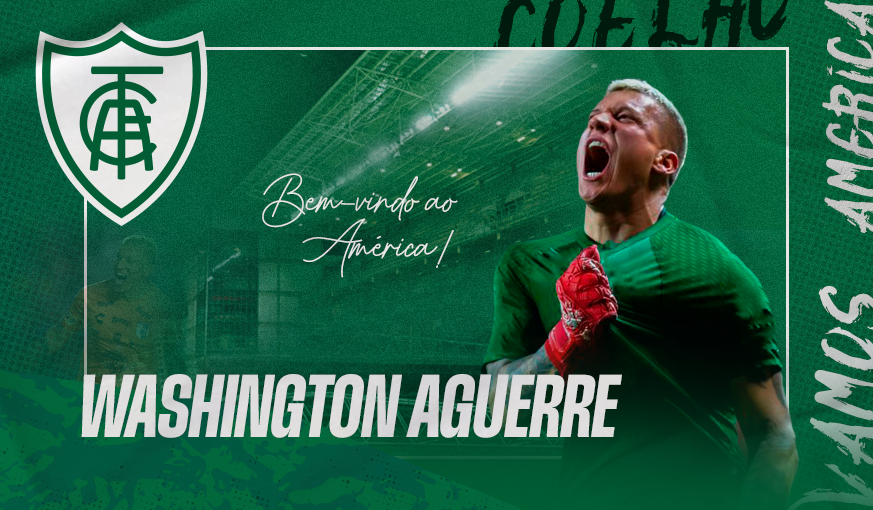 América anuncia a contratação de Washington Aguerre