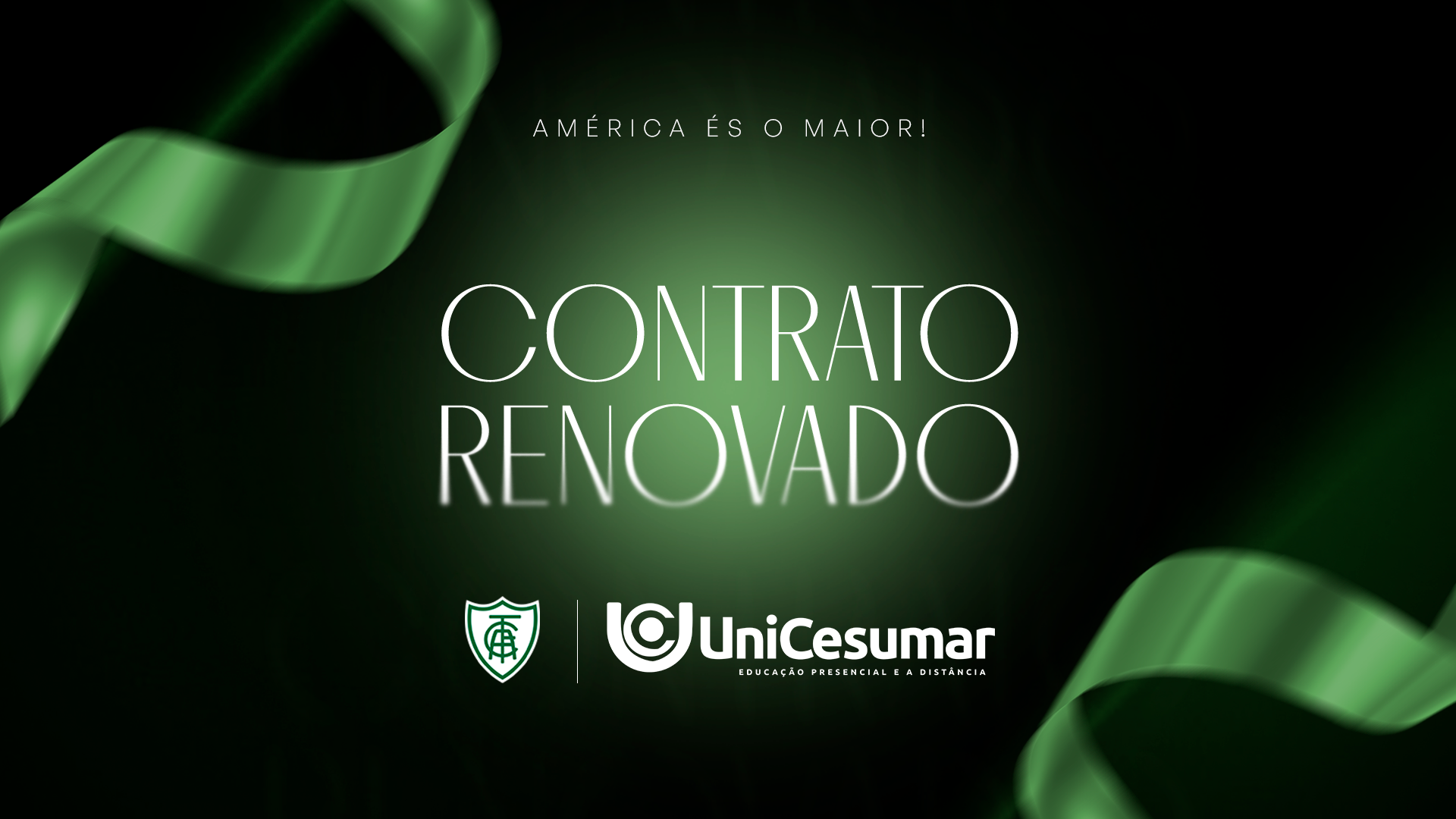 Unicesumar renova o contrato e segue sendo patrocinadora do Am&eacute;rica