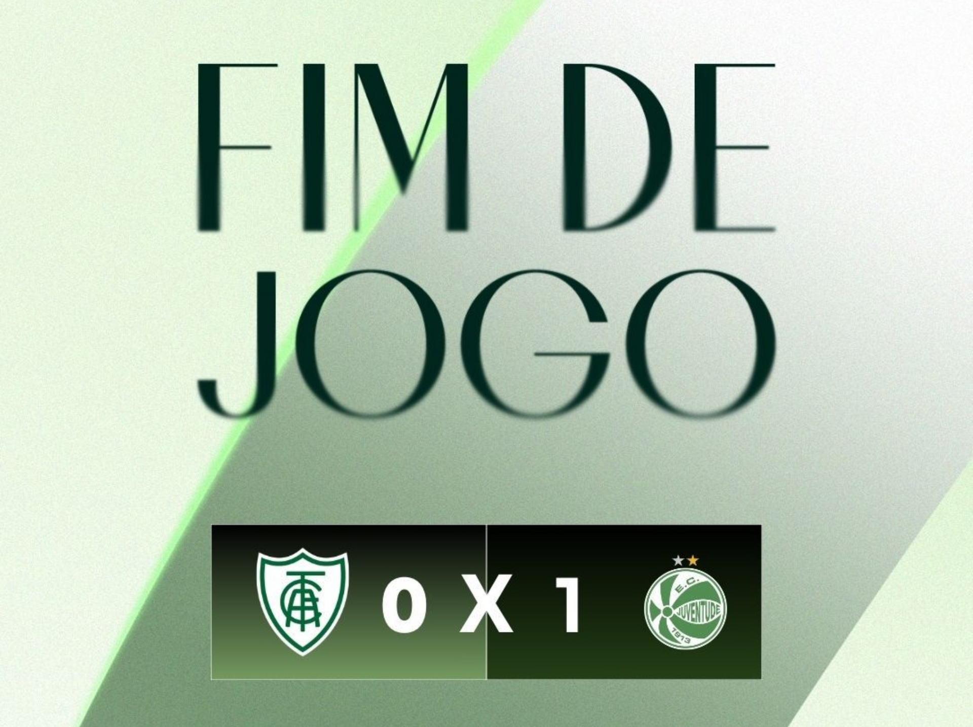 Am&eacute;rica &eacute; superado na terceira rodada do Brasileiro A1