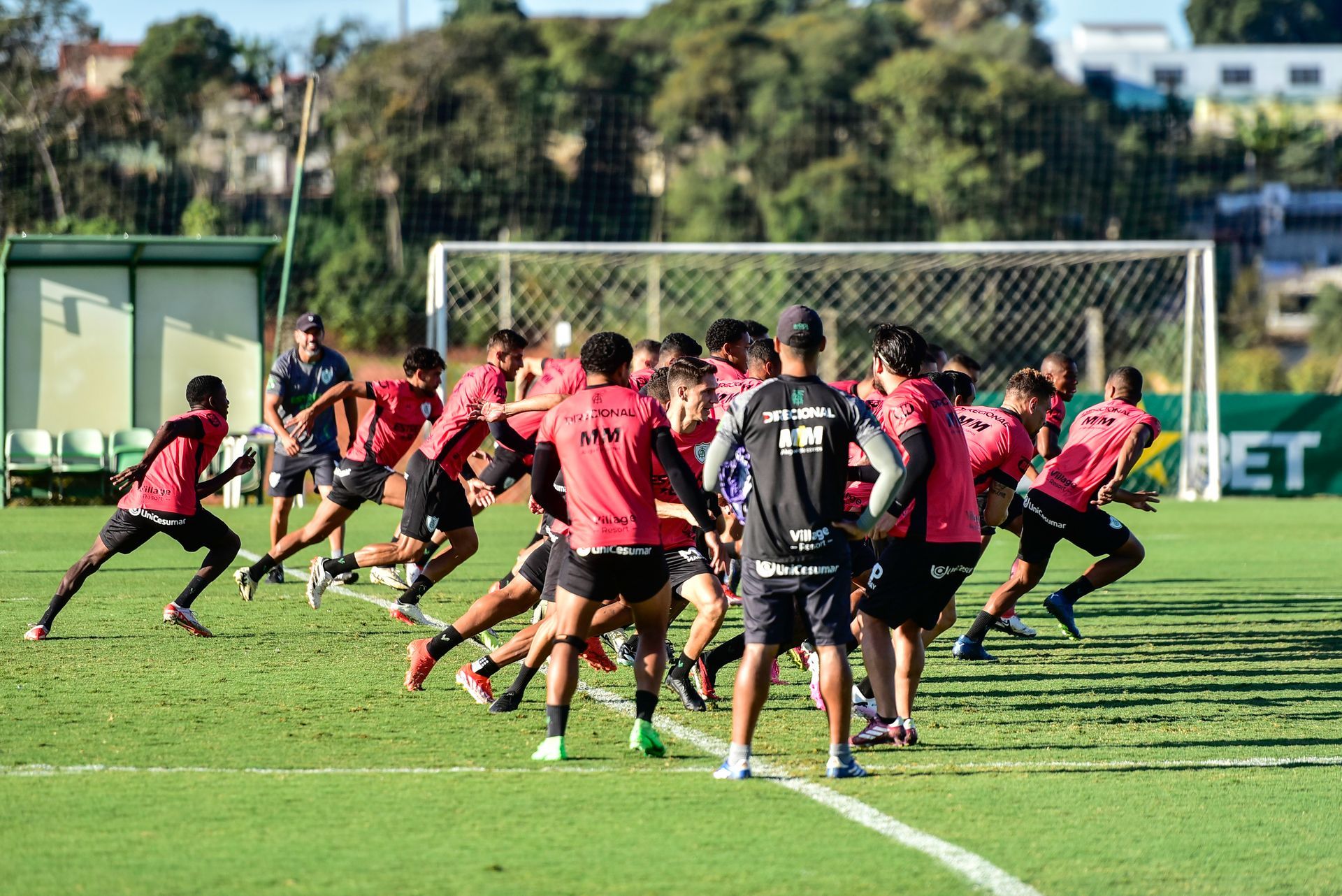 Plantel do Coelhão encerra preparação de olho no Vila Nova