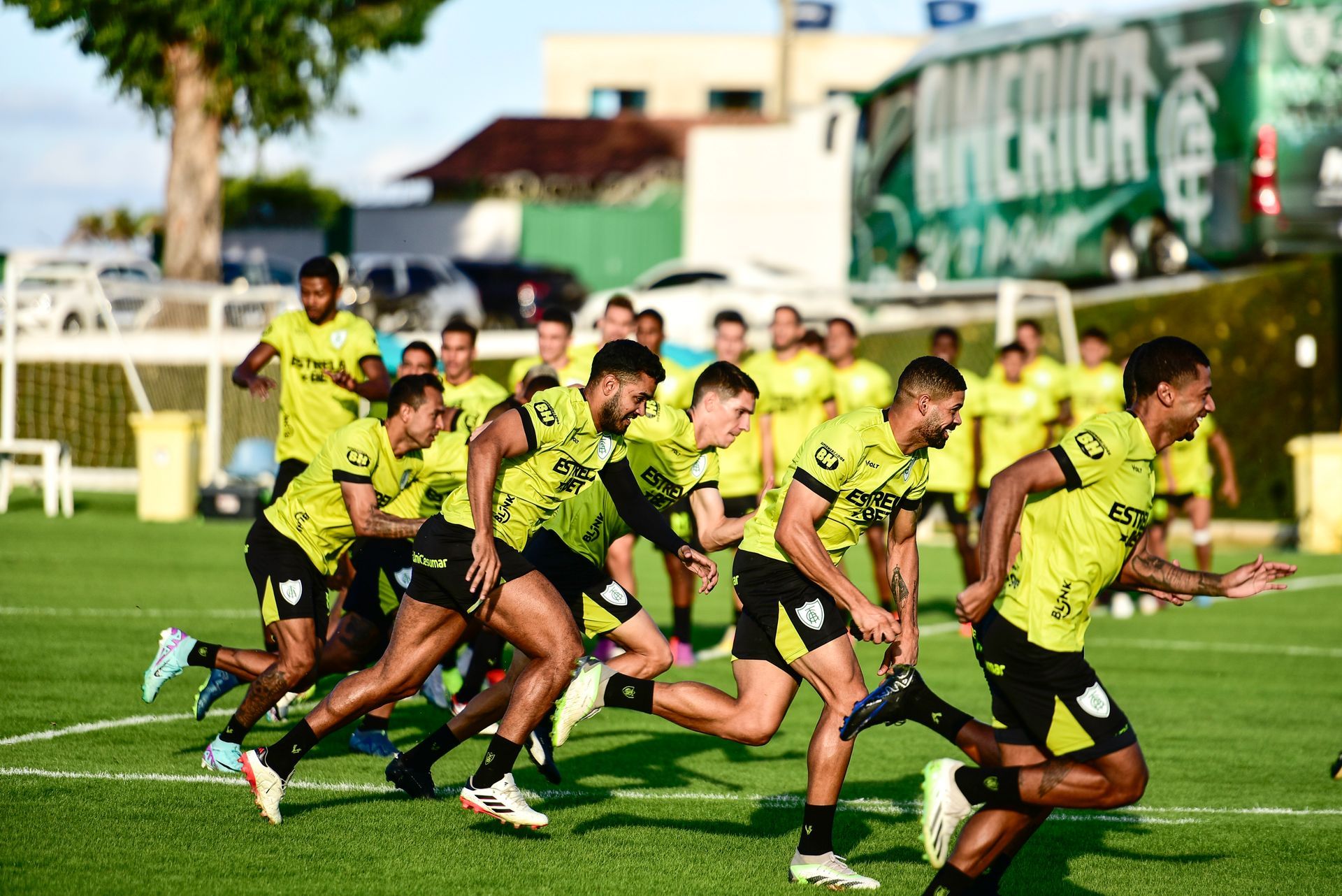 América fecha preparação para jogo contra o Santos