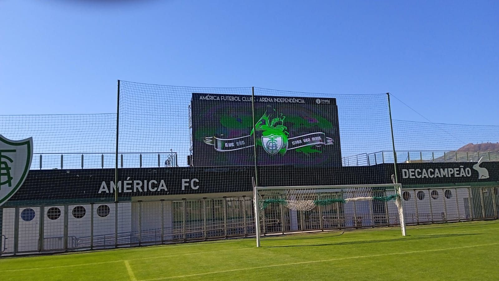 Arena Independência inaugura novo Painel LED Full Color