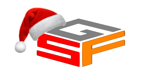 Box-shaped logo with 