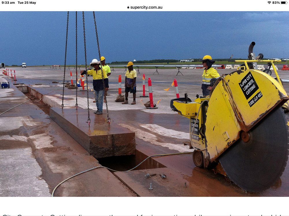 Hydraulic Bursting — Super City Concrete Cutting In Knuckey, NT