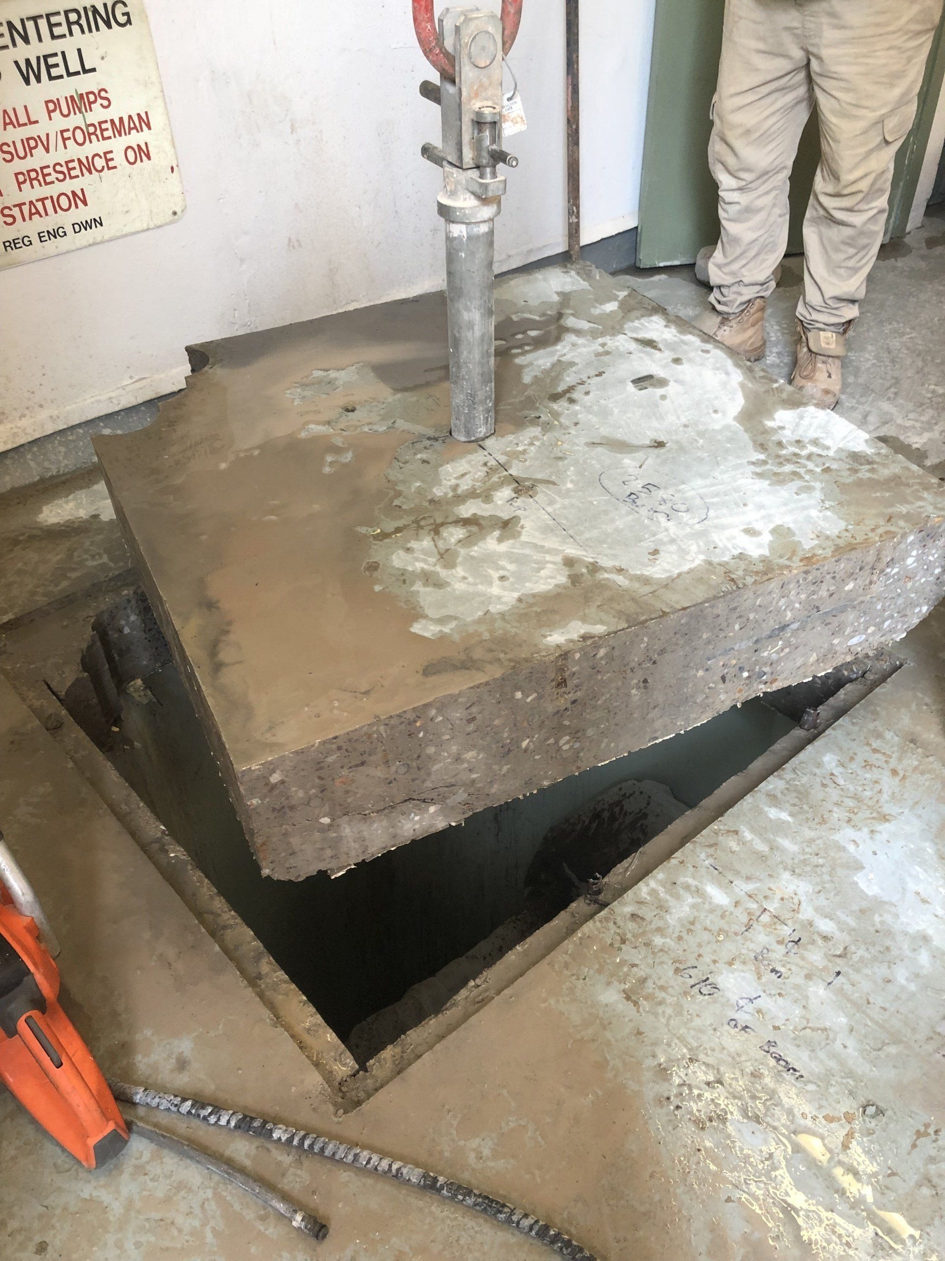Concrete Removal In Progress  — Super City Concrete Cutting In Darwin, NT