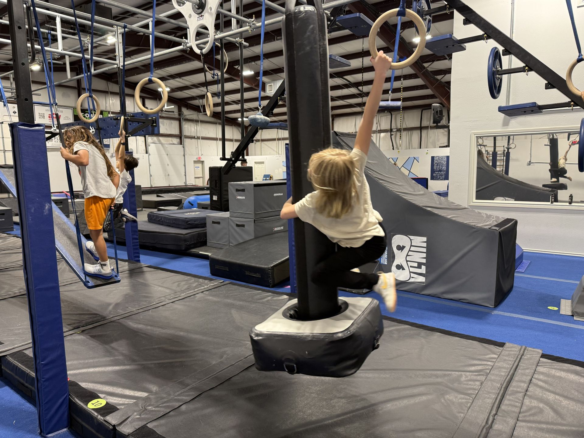 Ninja Warrior Parkour Kids Training