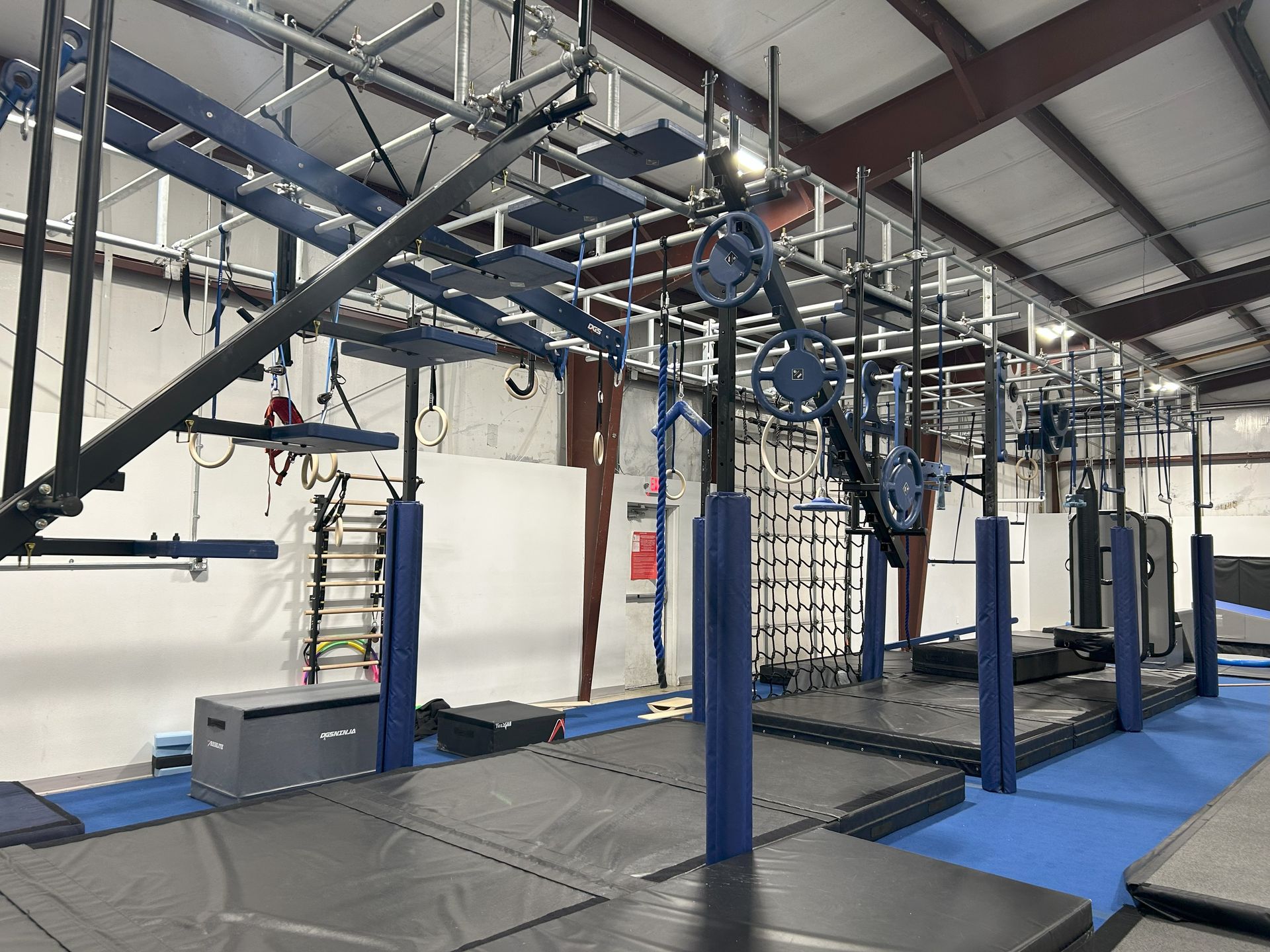 Ninja Cage and Obstacles