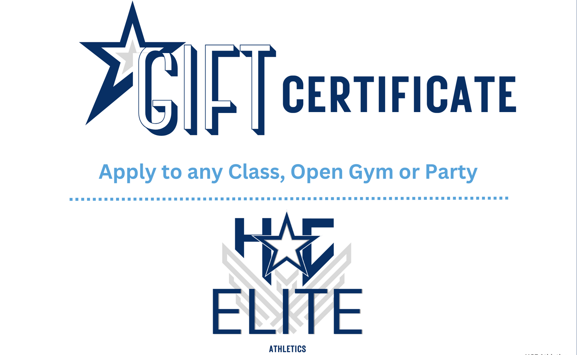 hc elite gift certificate