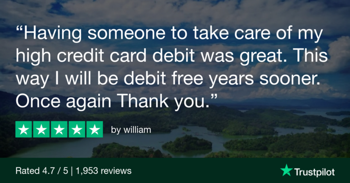 William shares a 5-star review for Washington Debt Relief, thankful for support