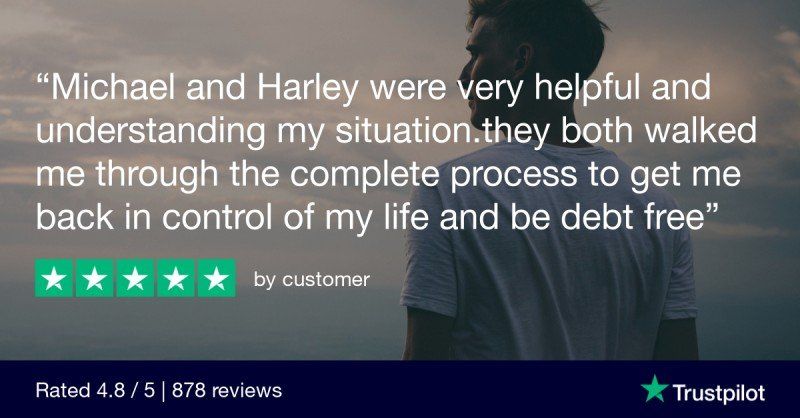 Verified Pacific Debt Relief Customer Review from Trustpilot