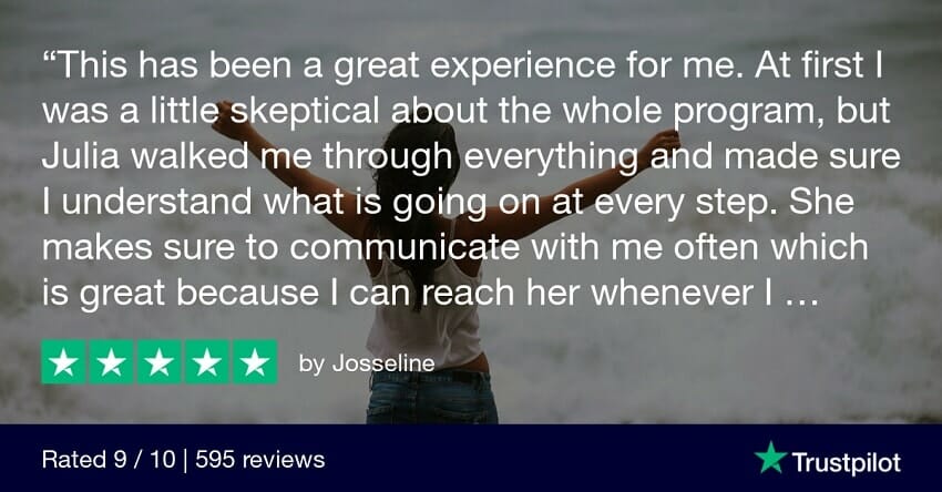 Maryland debt relief reviews from Trustpilot
