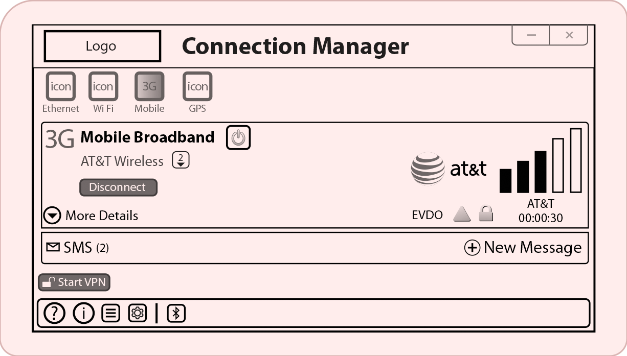 Dashboard interface with charts and toggles, inside a semi-transparent, green-tinted container.