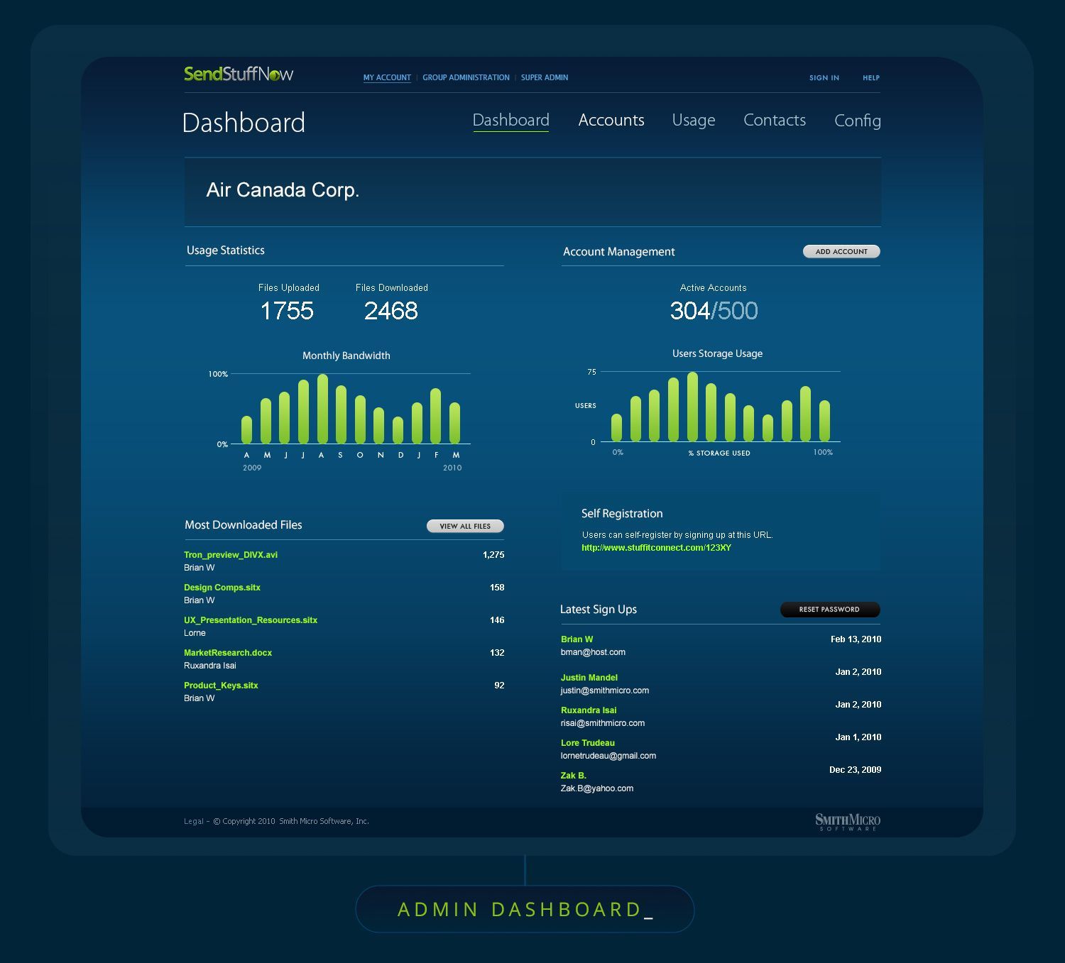 FinDoc website. Credit card graphic with forest backdrop. Headline: 