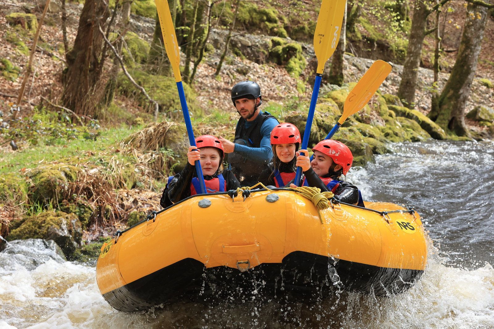 Whitewater Rafting Safari in Snowdonia, Wales