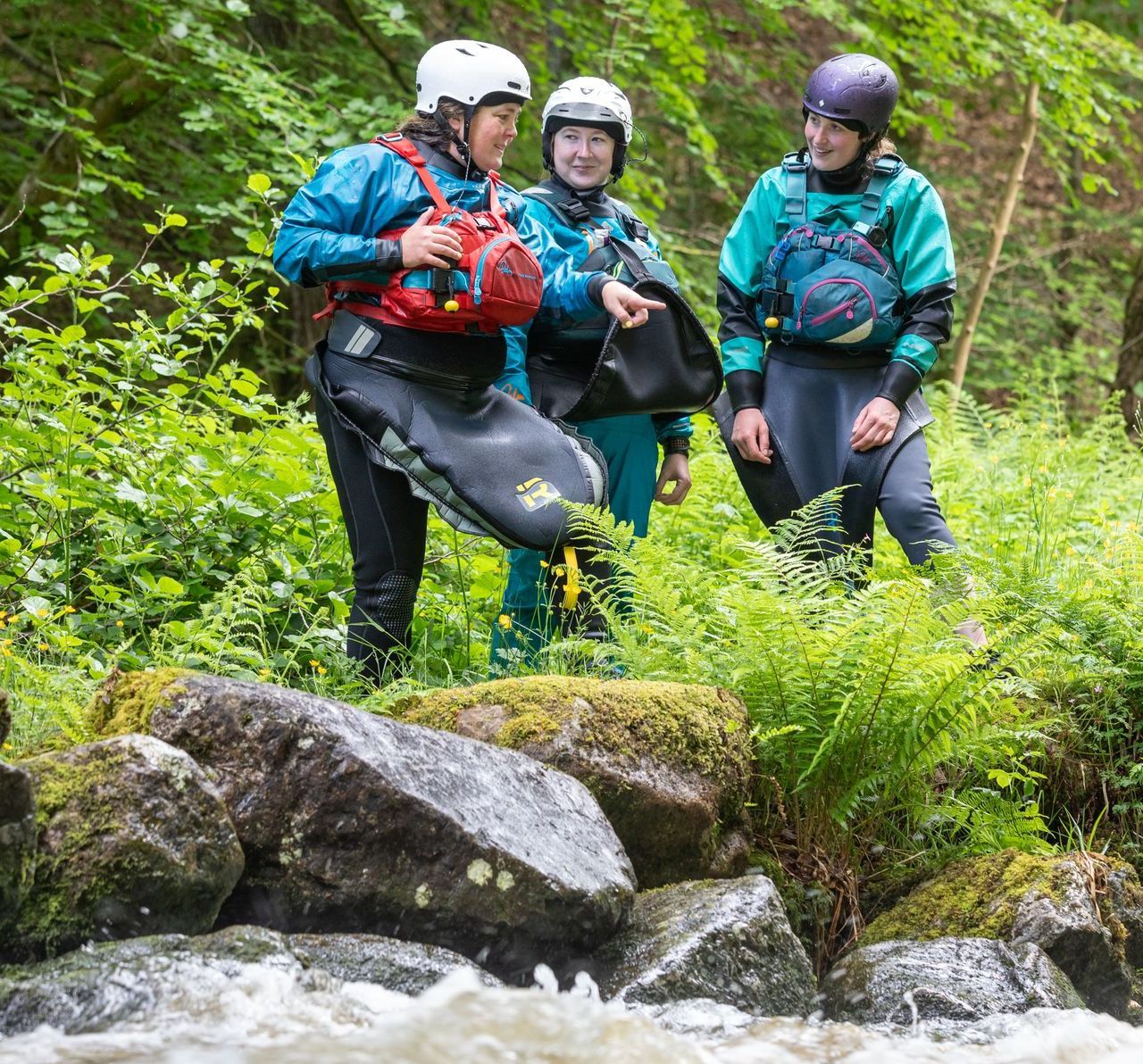 Rescue 3 WRT-Rec at Canolfan Tryweryn, the National White Water Centre