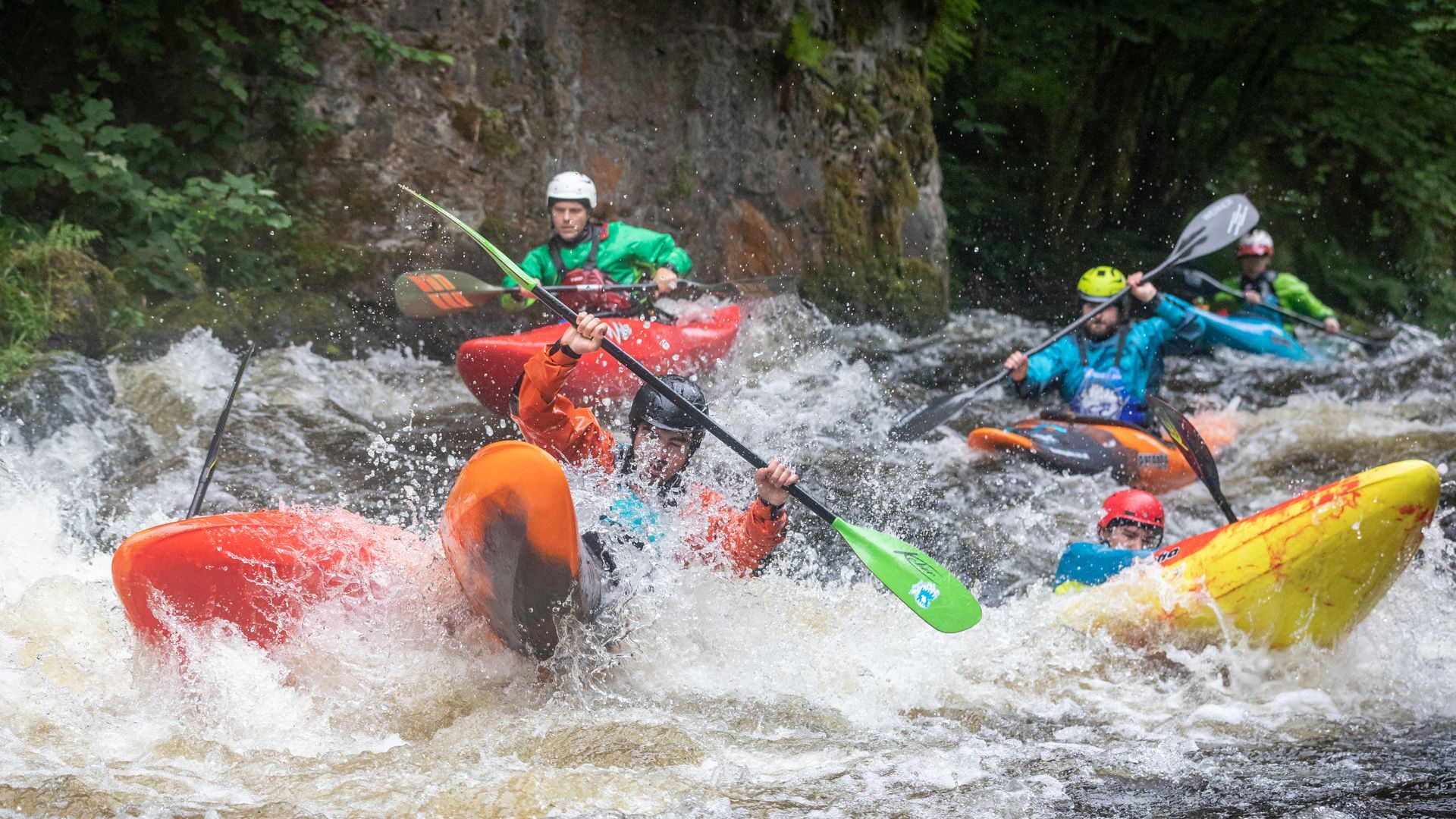 Kayaking and Rescue Training