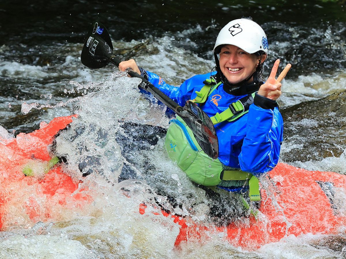 Kayaking at the National White Water Centre