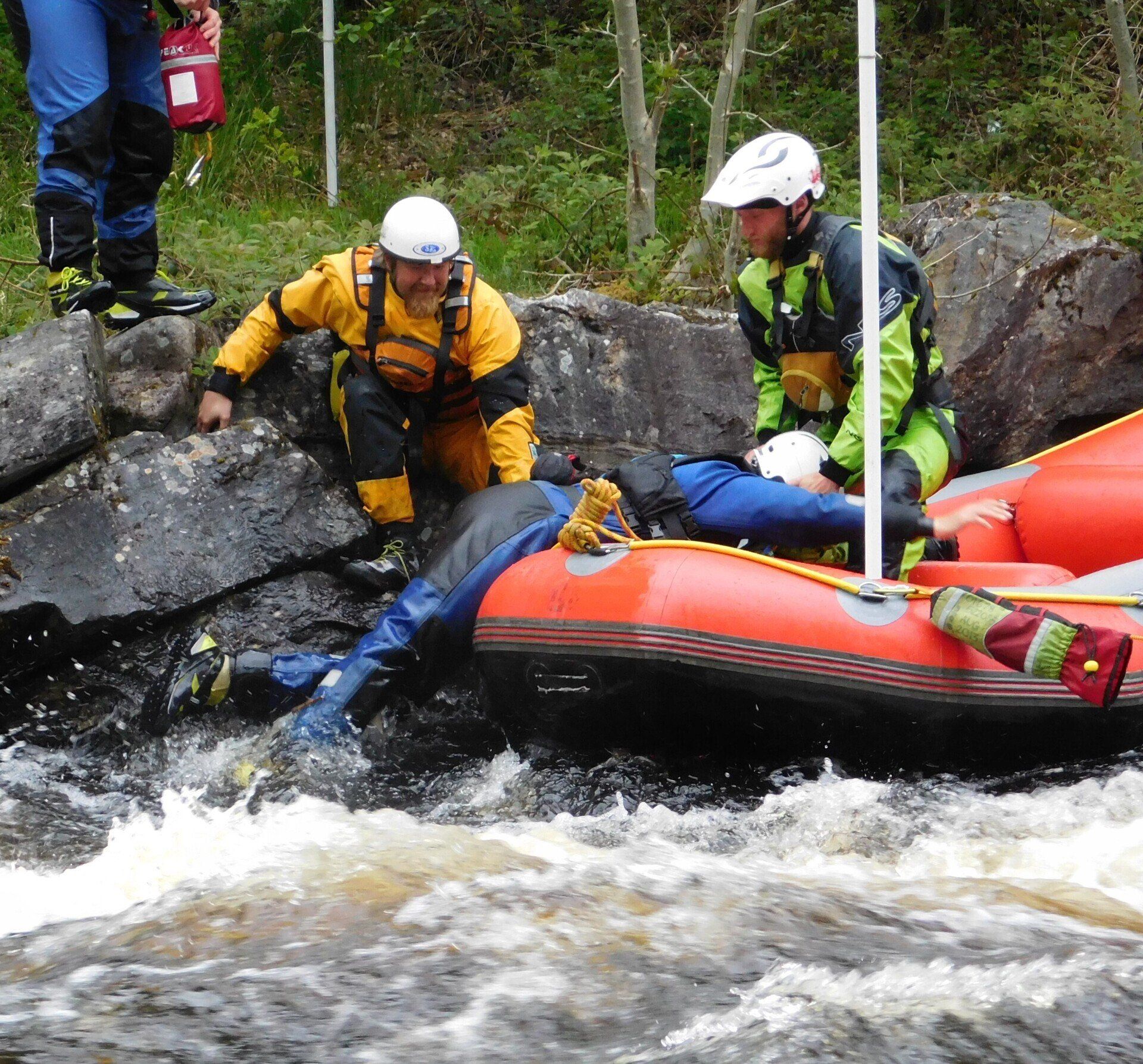 Rescue 3 WRT-Pro at the National White Water Centre